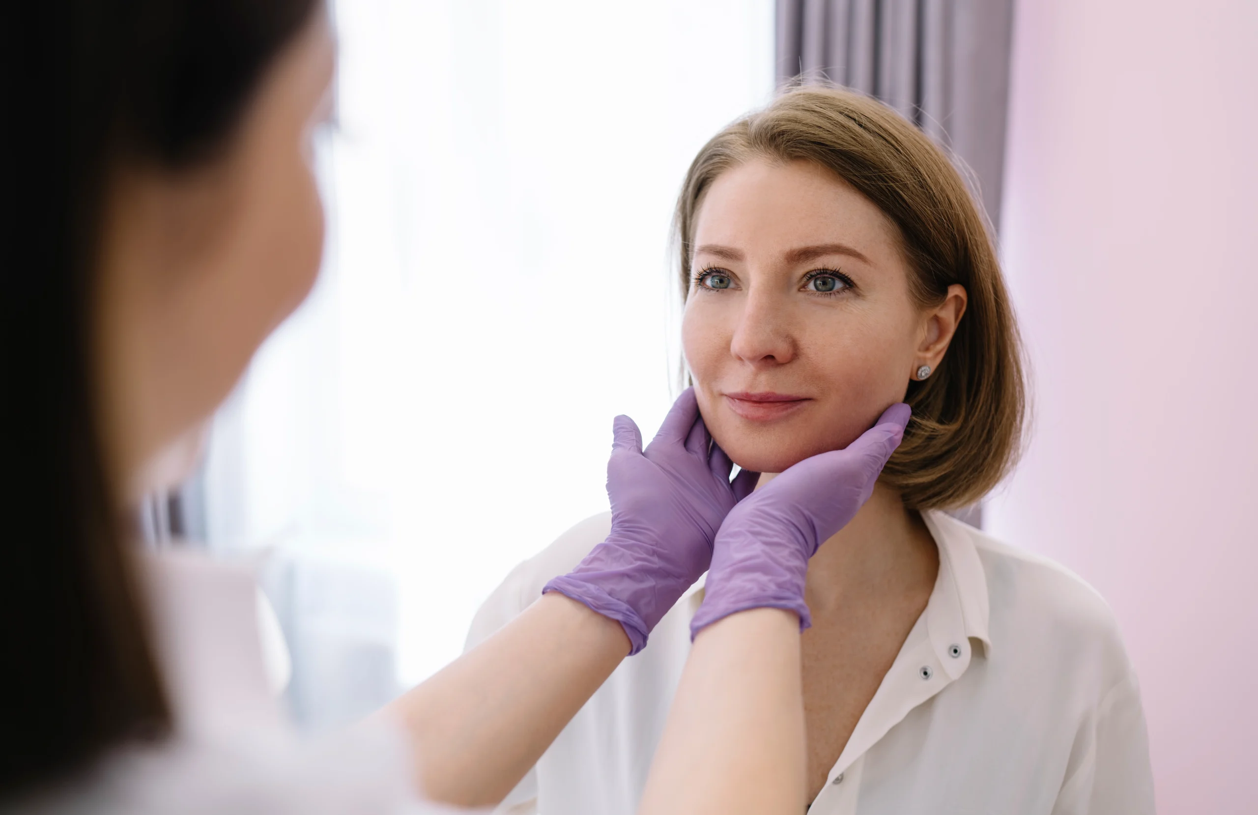 Facial treatment at Parchment Street Dental Winchester
